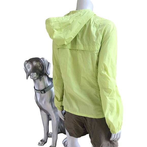 Eddie Bauer Wind Breaker Green Full Zip Jacket Women's Size Medium - Picture 7 of 10